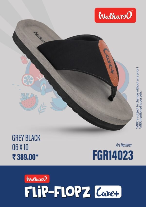 14023  GRY BLK  6*10